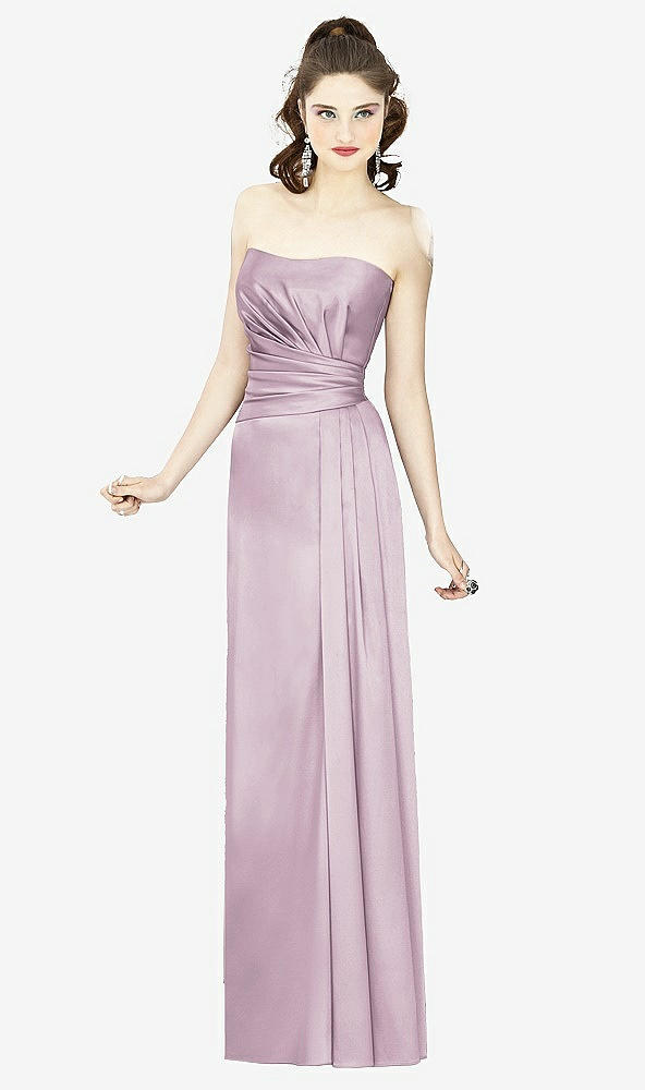 Front View - Suede Rose Social Bridesmaids Style 8121