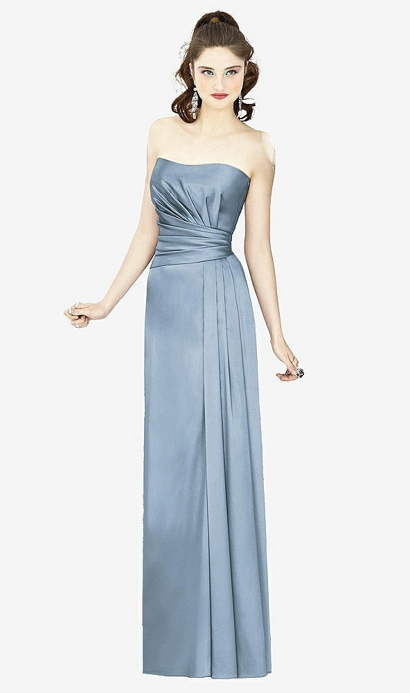 Front View - Slate Social Bridesmaids Style 8121