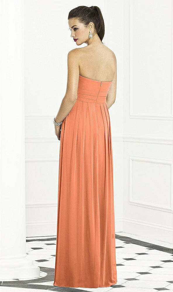 Back View - Sweet Melon After Six Bridesmaids Style 6669