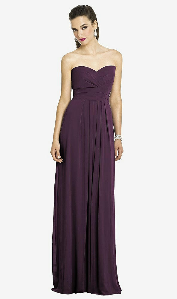 Front View - Aubergine After Six Bridesmaids Style 6669