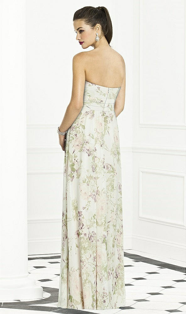 Back View - Blush Garden After Six Bridesmaids Style 6669