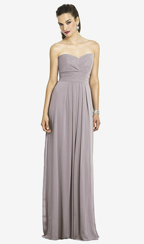 Front View - Cashmere Gray After Six Bridesmaids Style 6669