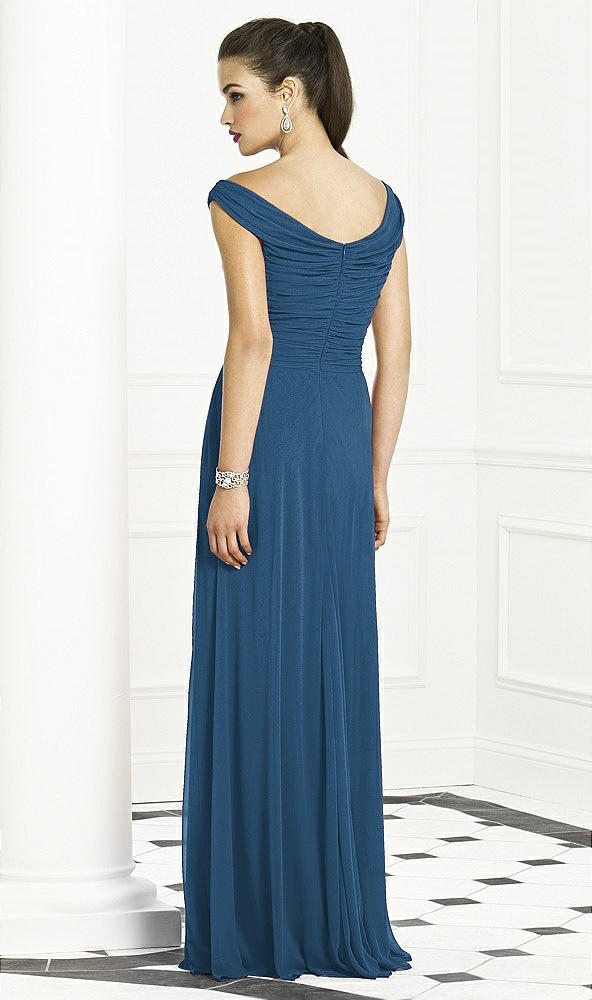 Back View - Dusk Blue After Six Bridesmaids Style 6667