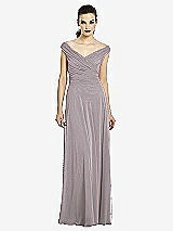 Front View Thumbnail - Cashmere Gray After Six Bridesmaids Style 6667