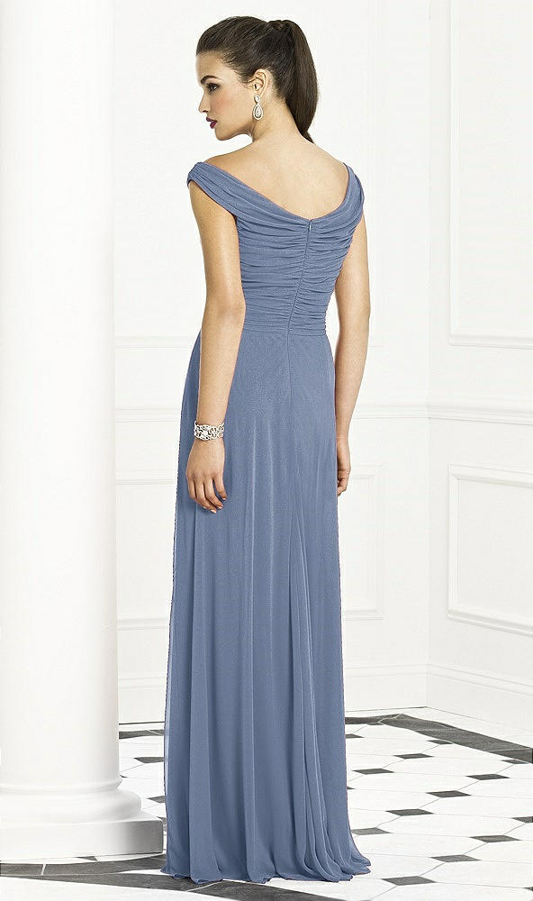 Back View - Larkspur Blue After Six Bridesmaids Style 6667