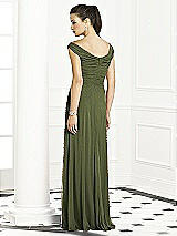 Rear View Thumbnail - Olive Green After Six Bridesmaids Style 6667