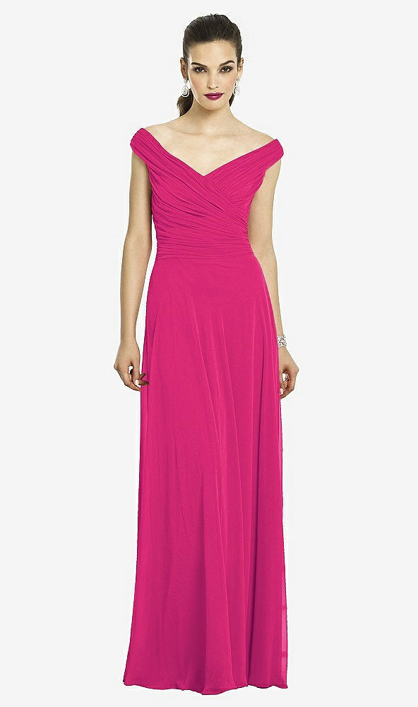 Front View - Think Pink After Six Bridesmaids Style 6667