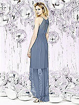 Rear View Thumbnail - Larkspur Blue Social Bridesmaids Style 8125