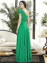 Rear View Thumbnail - Pantone Emerald Dessy Collection Style 2885