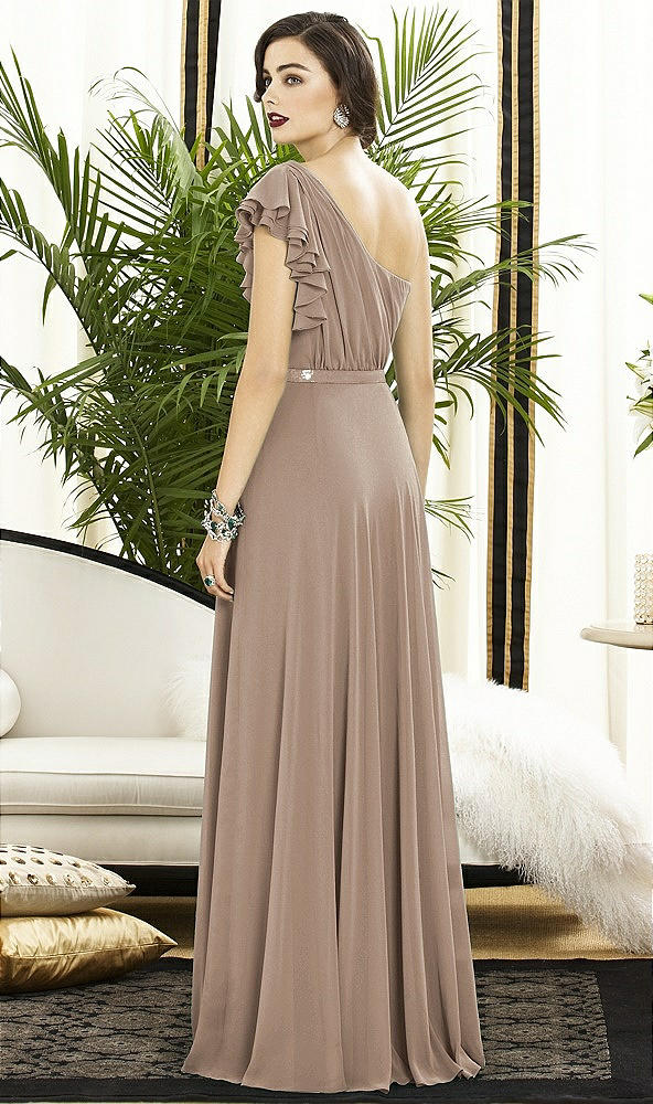 Back View - Topaz Gold Dessy Collection Style 2885