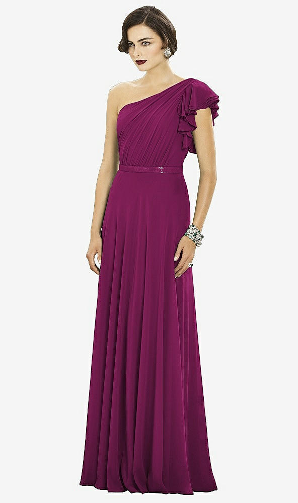 Front View - Merlot Dessy Collection Style 2885