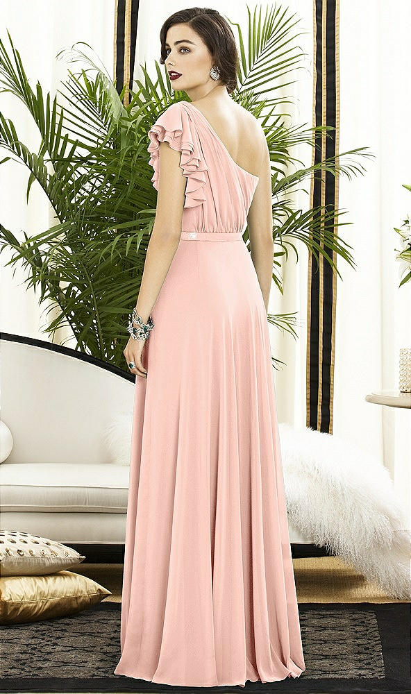 Back View - Peaches And Cream Dessy Collection Style 2885