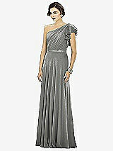 Front View Thumbnail - Charcoal Gray Silver Dessy Collection Style 2885