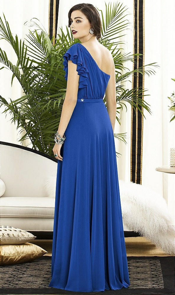 Back View - Sapphire Silver Dessy Collection Style 2885
