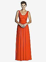 Front View Thumbnail - Tangerine Tango Dessy Collection Style 2890