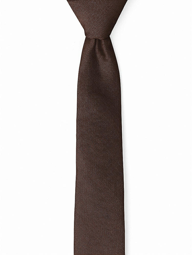 Front View - Brownie Peau de Soie Narrow Ties by After Six