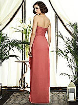 Rear View Thumbnail - Coral Pink Dessy Collection Style 2895