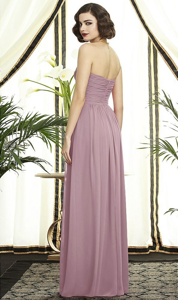 Back View - Dusty Rose Dessy Collection Style 2896