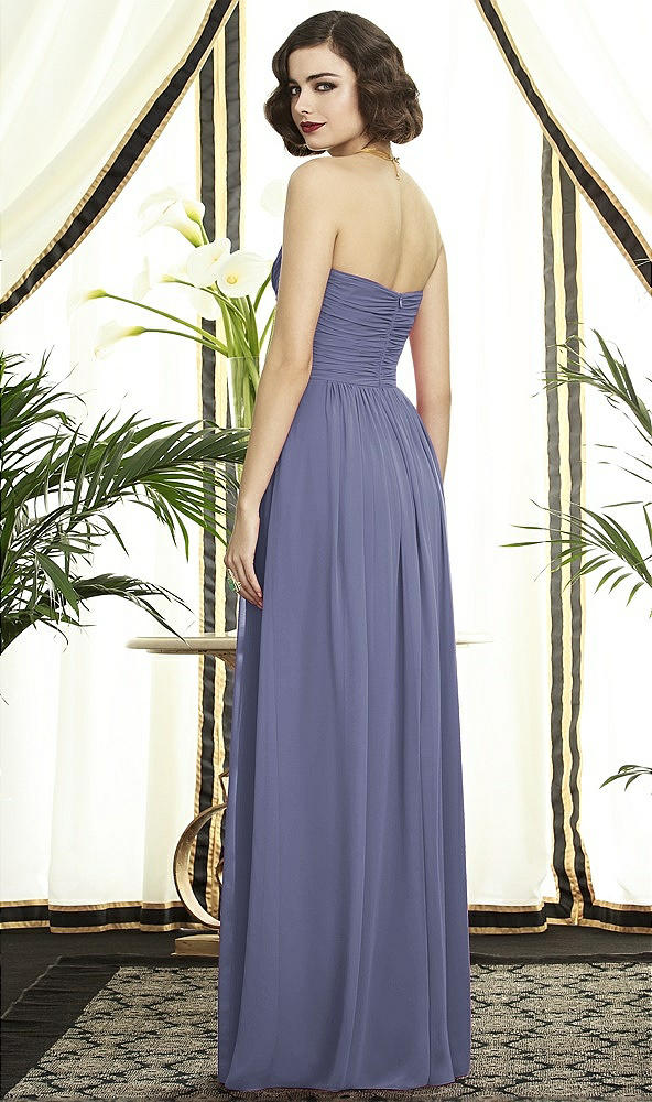 Back View - French Blue Dessy Collection Style 2896