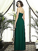 Rear View Thumbnail - Hunter Green Dessy Collection Style 2896