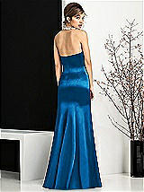 Rear View Thumbnail - Cerulean After Six Bridesmaids Style 6673
