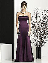 Front View Thumbnail - Aubergine After Six Bridesmaids Style 6673