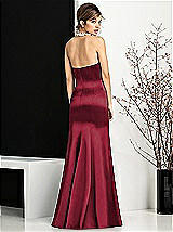 Rear View Thumbnail - Burgundy After Six Bridesmaids Style 6673