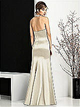Rear View Thumbnail - Champagne After Six Bridesmaids Style 6673