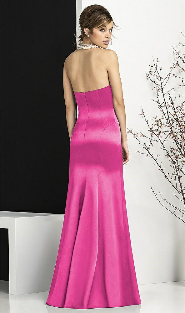 Back View - Fuchsia After Six Bridesmaids Style 6673