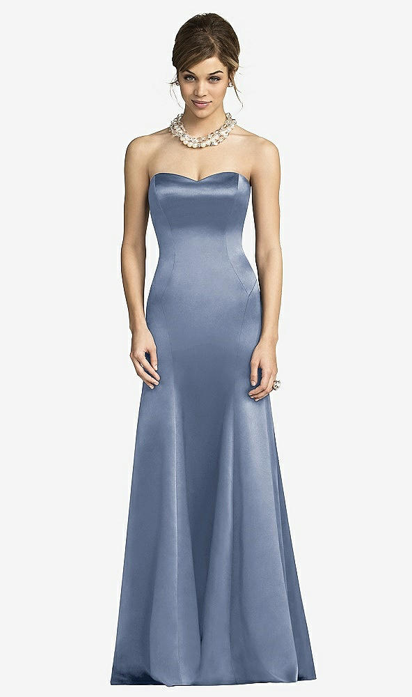 Front View - Larkspur Blue After Six Bridesmaids Style 6673