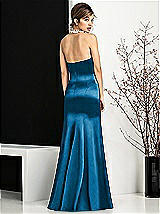 Rear View Thumbnail - Ocean Blue After Six Bridesmaids Style 6673