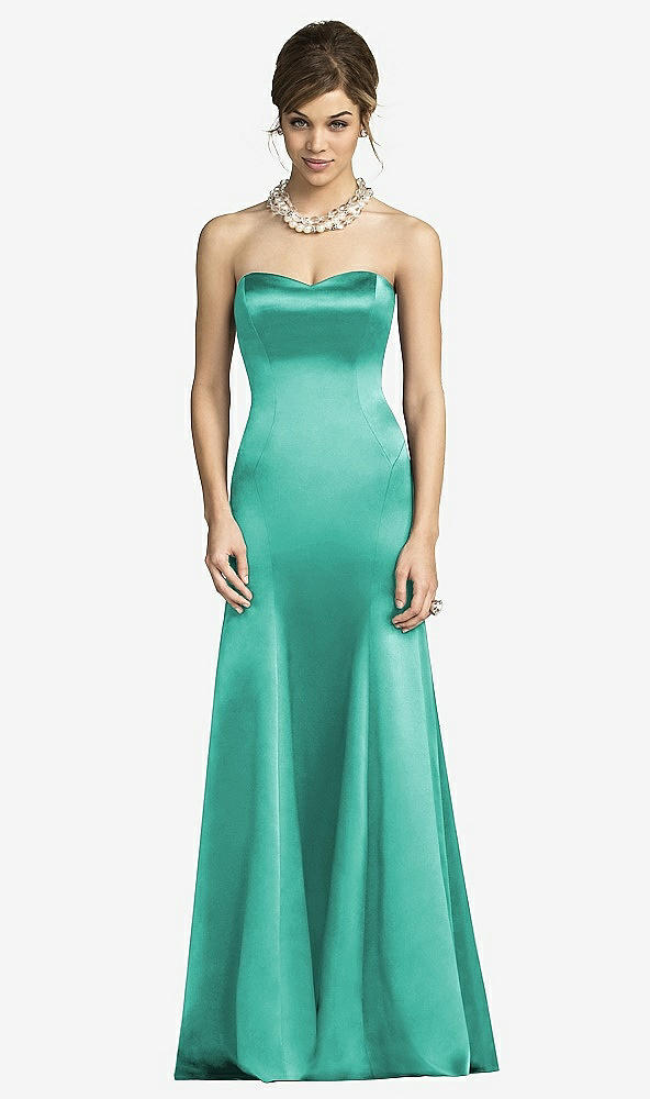 Front View - Pantone Turquoise After Six Bridesmaids Style 6673