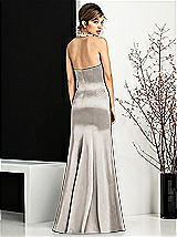 Rear View Thumbnail - Taupe After Six Bridesmaids Style 6673
