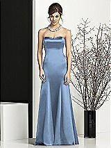Front View Thumbnail - Windsor Blue After Six Bridesmaids Style 6673