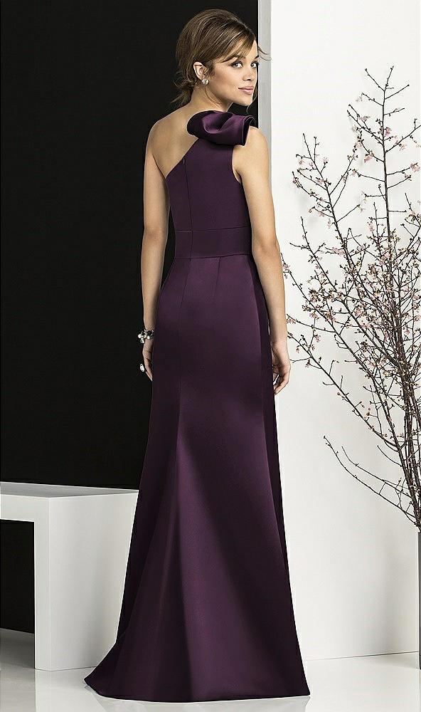 Back View - Aubergine After Six Bridesmaids Style 6674