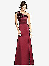 Front View Thumbnail - Claret After Six Bridesmaids Style 6674