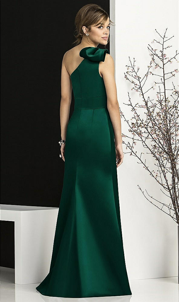 Back View - Hunter Green After Six Bridesmaids Style 6674
