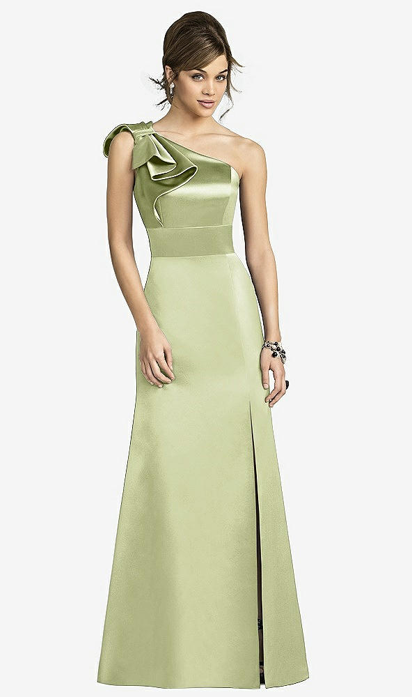 Front View - Mint After Six Bridesmaids Style 6674