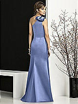 Rear View Thumbnail - Periwinkle - PANTONE Serenity After Six Bridesmaids Style 6674