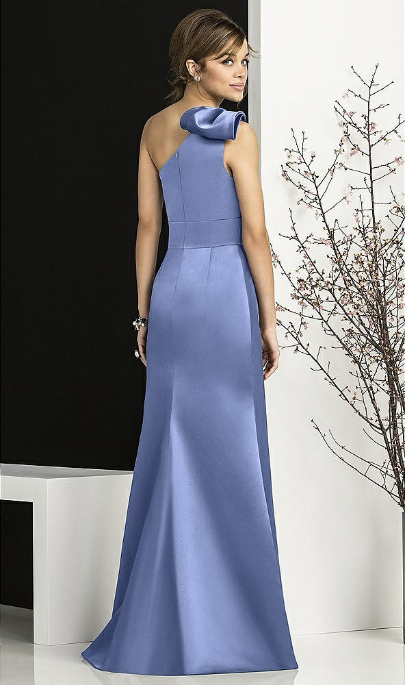 Back View - Periwinkle - PANTONE Serenity After Six Bridesmaids Style 6674