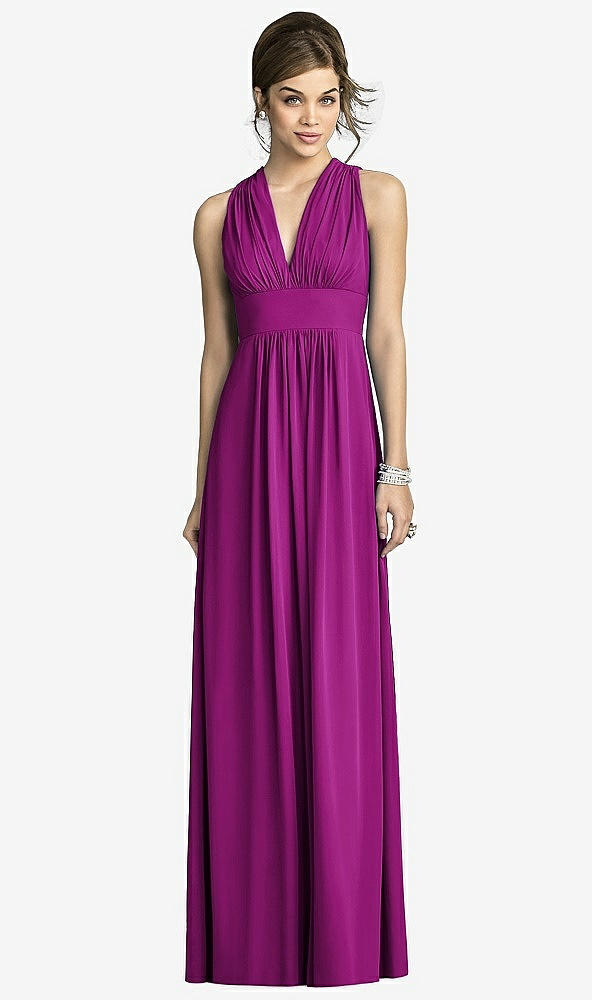 Front View - Persian Plum After Six Bridesmaids Style 6680