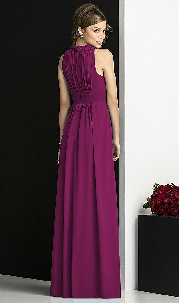 Back View - Merlot After Six Bridesmaids Style 6680