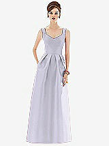 Front View Thumbnail - Silver Dove Alfred Sung Bridesmaid Dress D659
