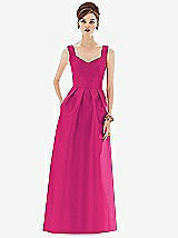 Front View Thumbnail - Think Pink Alfred Sung Bridesmaid Dress D659