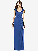 Front View Thumbnail - Classic Blue After Six Bridesmaid Dress 6693