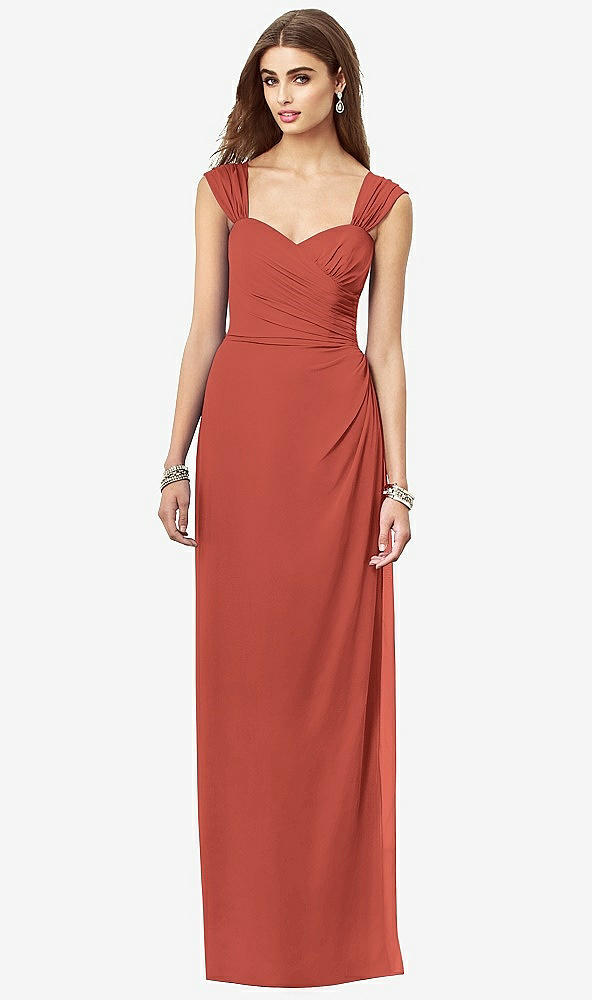 Front View - Amber Sunset After Six Bridesmaid Dress 6693