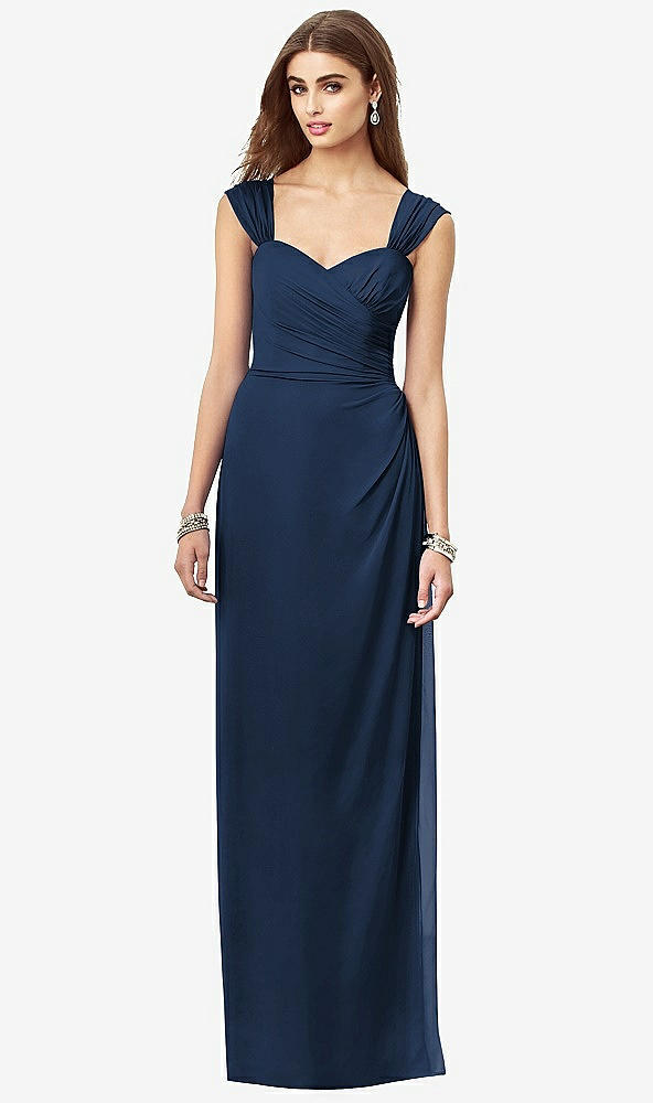 Front View - Midnight Navy After Six Bridesmaid Dress 6693