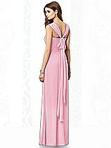 Rear View Thumbnail - Peony Pink After Six Bridesmaid Dress 6693