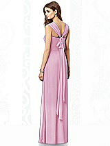 Rear View Thumbnail - Powder Pink After Six Bridesmaid Dress 6693