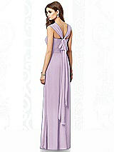 Rear View Thumbnail - Pale Purple After Six Bridesmaid Dress 6693